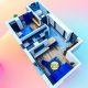 Apartamente 2 camere, 48,16 mp, de vânzare în zona Vișan, Iași