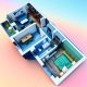Bloc C3 - 61.39 mp - Apartament nou cu 2 camere - 0 comision la vanzare - Nairobi Residence